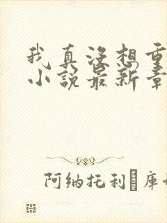 我真没想重生啊小说最新章节阅