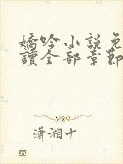 娇吟小说免费阅读全部章节