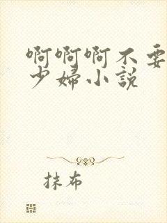 啊啊啊不要用力少妇小说