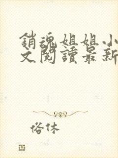 销魂姐姐小说全文阅读最新章节列表