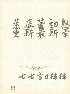 叶辰萧初然刚刚更新最新章节免费阅封面