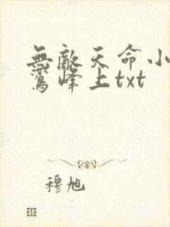 无敌天命小说青鸾峰上txt