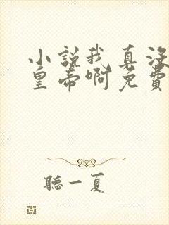 小说我真没想当皇帝啊免费阅读