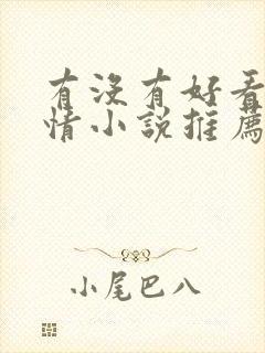 有没有好看的言情小说推荐封面