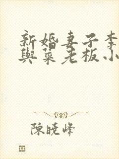 新婚妻子李芷珊与菜老板小说全文