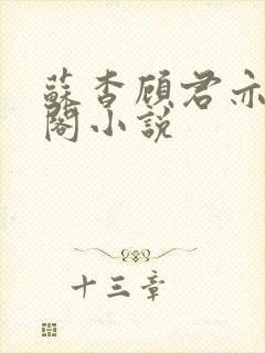 苏杳顾君亦笔趣阁小说