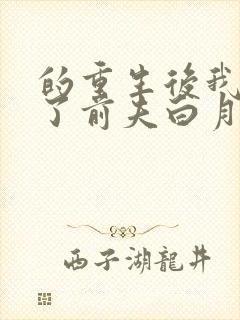 的重生后我顶替了前夫白月光