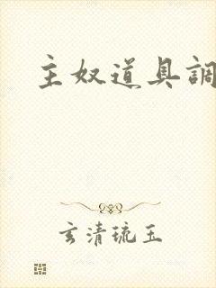 主奴道具调教文