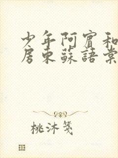 少年阿宾和美艳房东苏语棠