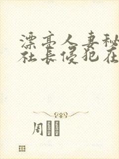 漂亮人妻秘书被社长侵犯在线播放