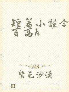 短篇小说合集五百高h