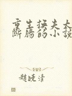 重生换夫太子悔断肠的小说