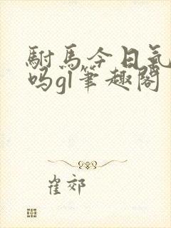 驸马今日气消了吗gl笔趣阁