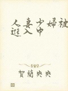 人妻少妇被猛烈进入中封面