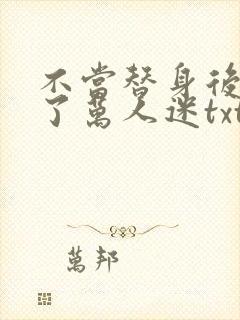 不当替身后我成了万人迷txt