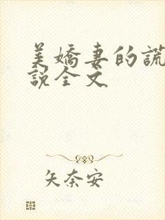 美娇妻的谎言小说全文封面