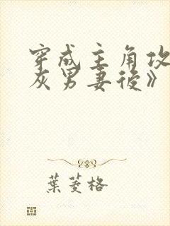 穿成主角攻的炮灰男妻后》