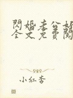 闪婚老公好神秘全文免费阅读