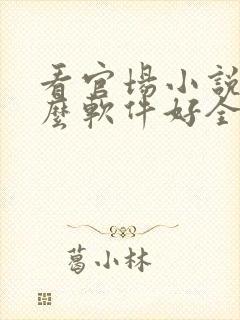 看官场小说用什么软件好全本免费的