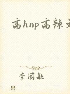 高hnp高辣文