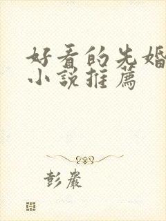 好看的先婚后爱小说推荐封面