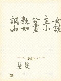 调教公主女奴江山如画小说封面