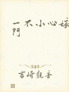 一不小心嫁入豪门