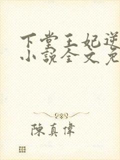 下堂王妃逆袭记小说全文免费阅读