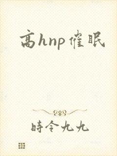 高hnp催眠封面