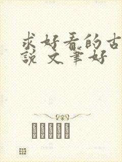 求好看的古言小说 文笔好封面