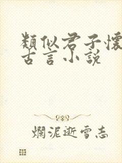 类似君子怀璧的古言小说