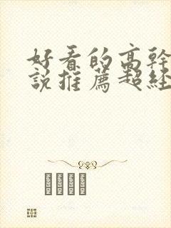 好看的高干文小说推荐超经典封面