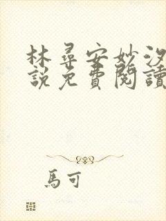 林寻安妙汐的小说免费阅读全文