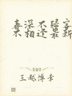 春深不归客清梦不相逢最新章节