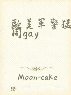 欧美军警猛男男同gay