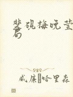 裴砚梅晚莹大结局封面