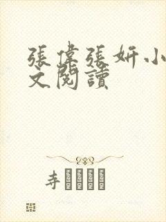 张伟张妍小说全文阅读