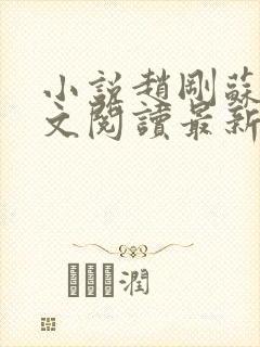 小说赵刚苏柔全文阅读最新章节封面