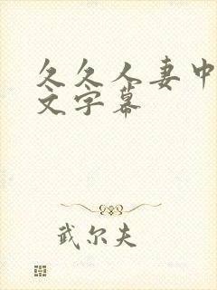 久久人妻中出中文字幕