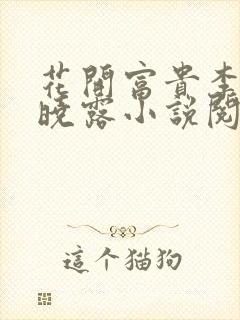 花开富贵李叔赵晓露小说阅读