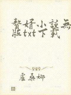 赘婿小说无删减版txt下载