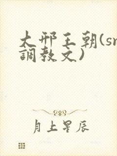 大邢王朝(sm调教文)封面