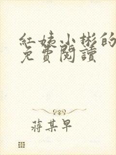 红姨小彬的小说免费阅读