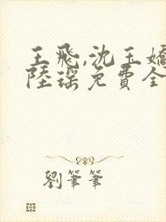 王飞,沈玉娇,陆瑶免费全文阅读最新章