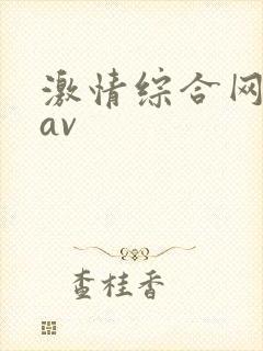 激情综合网亚洲av封面