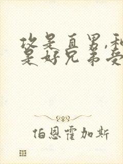 攻是直男,和受是好兄弟受是病美人封面