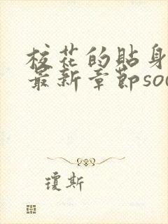 校花的贴身高手最新章节sodu