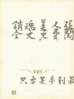 销魂美人张玉萍全文免费阅读小说