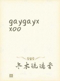 gaygayxxoo