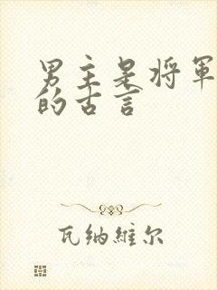 男主是将军很虐的古言